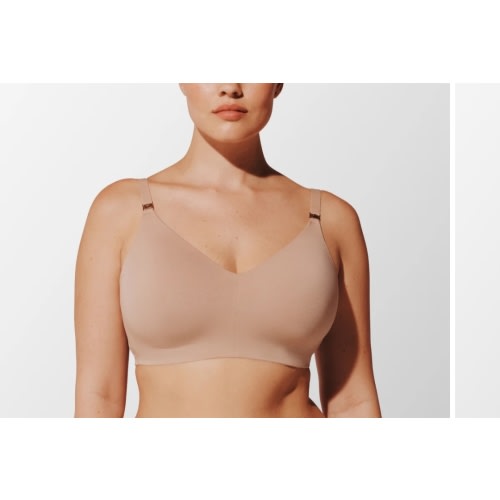 Taupe Organic Cloud Cotton Wireless Nursing Bra| Thirdlove