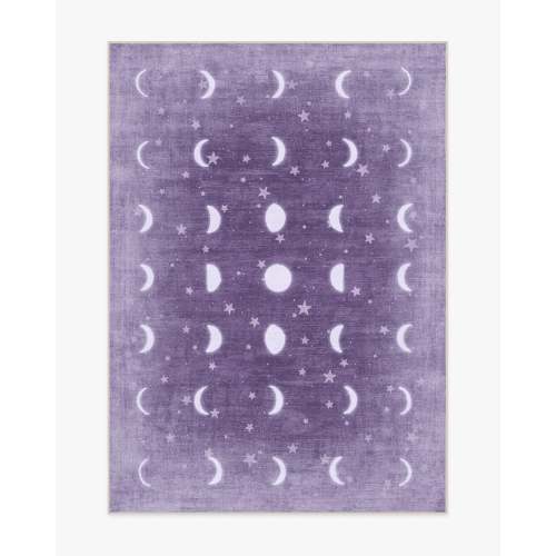 To The Moon And Back Mauve Rug by Humberto Leon | Ruggable US