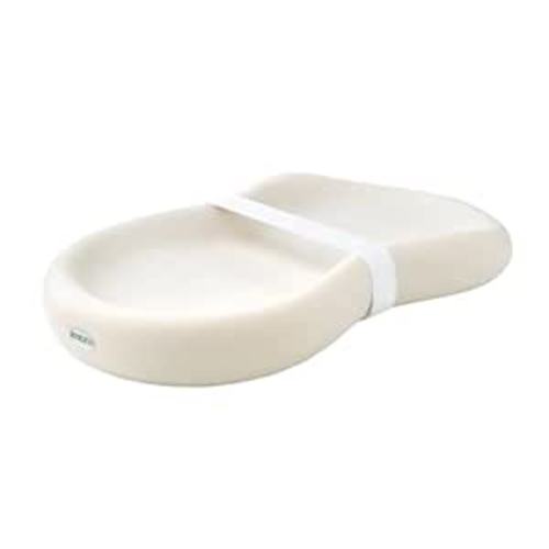 Keekaroo Peanut Changer Baby Vanilla – The Original - Easy-to-Clean Changing pad and The only Shell Over Foam, Fully Water Repellant, Wipeable Diaper pad, Wipe-Clean Changing pad