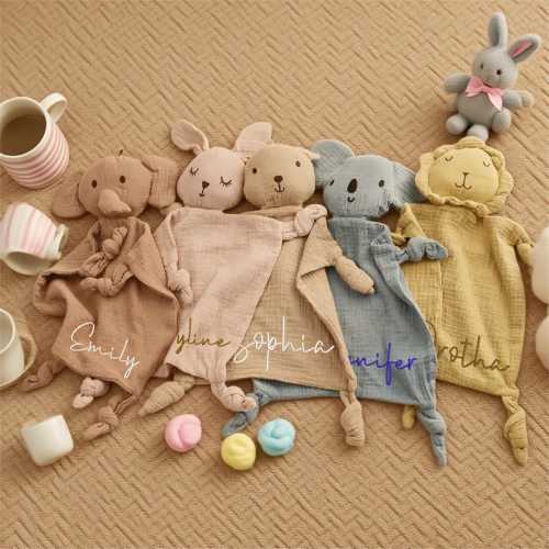 Personalized baby comforter blankets, Personalized Embroidered Baby Comforter,Monogrammed Custom Baby Shower Gifts,Baby Gifts for New Moms