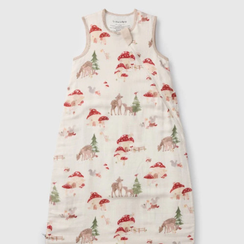 Baby Bamboo Muslin Sleep Sack 0.5 TOG - Forest Families