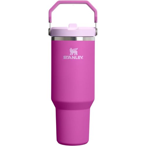 STANLEY IceFlow 2.0 Flip Straw Tumbler, 40 oz, Dark Blossom