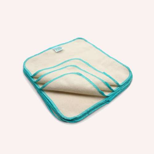 Reusable Baby Wipes - Natural/Aqua by Bumkins | the memo – The Memo