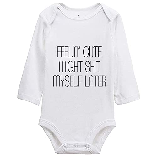 listery Funny Romper Cute Novelty Infant Baby Bodysuit Funny Baby infant Pregnancy Announcements