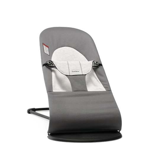 BabyBjörn Bouncer Balance Soft, Woven Jersey - Dark Grey
