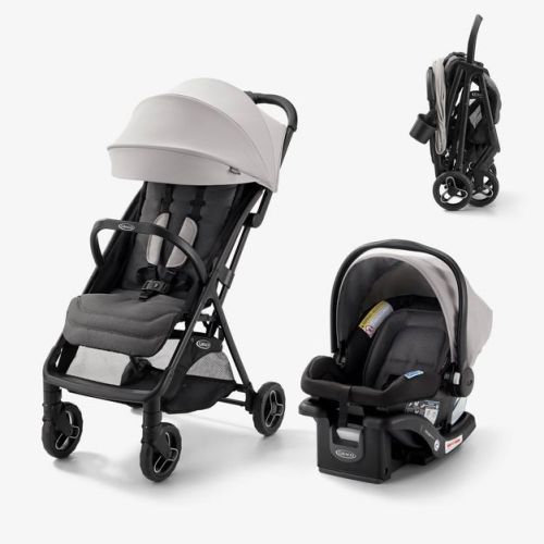 Graco Ready2Jet Compact Travel System with SnugRide Lite Infant Car Seat - Haines
