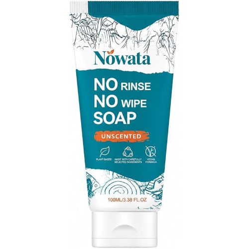 Waterless Soap, Nowata Hand Cleaner, Waterless Soap Travel Size, Alcohol-Free Hand, Suitable for Travel and Outdoor Activities, 100mL