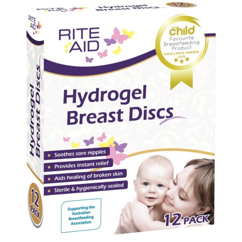 Rite Aid Hydrogel Breast Discs 12 Pack | BIG W