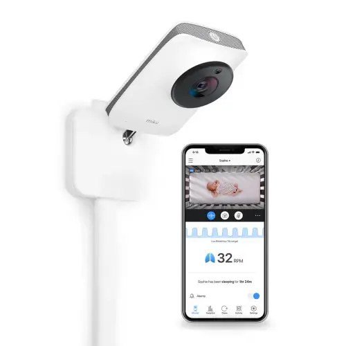 Miku Pro Smart Baby Monitor | No Contact Breathing and Sleep Tracking