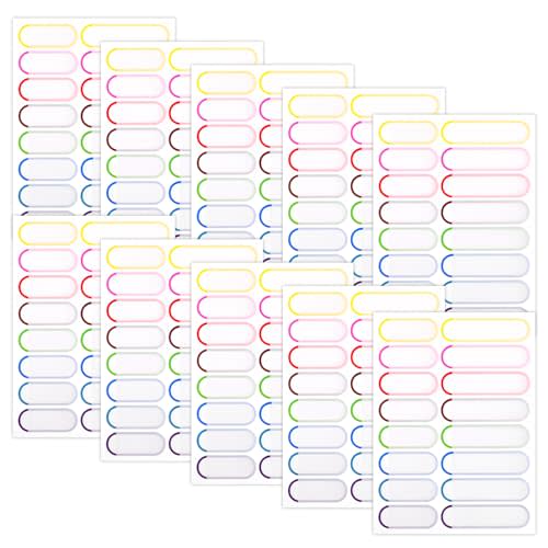 160 Pcs Baby Bottle Labels for Daycare Waterproof Name Labels for Kids Water Bottle Name Tag Self Laminating Dishwasher Safe Personal Belongings Tag for Daycare Supplies