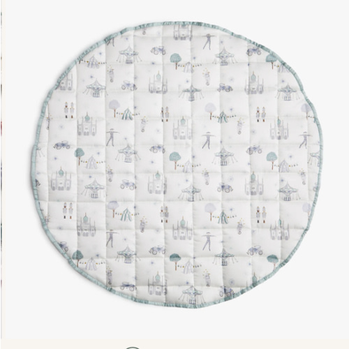 Adventures in Wonderland Play Mat - Aqua