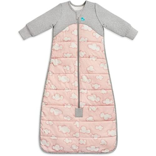 Love to Dream Warm Toddler Sleep Bag (18-36 Mo), Super Soft Temp Regulating Sleeping Sack, 2.5TOG Warm Wearable Blanket, Pink