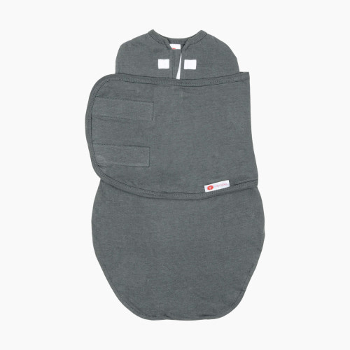 Embe Babies Starter Swaddle Wrap - Charcoal, Newborn 6-14lbs