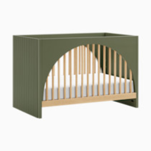 babyletto Moab 3-in-1 Convertible Crib - Olive/Ash