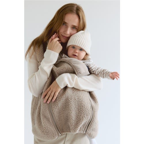Mama Before & After Babywearing Teddy Fleece Vest