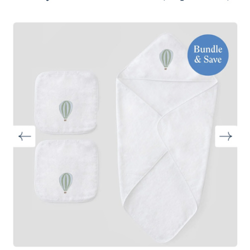 Baby Bath Bundle (3 pieces)