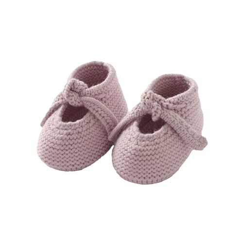 DovFanny Newborn Baby Booties Soft Knit First Walking Shoes Gift for Infant Boy Girl - Breathable Baby Shoes