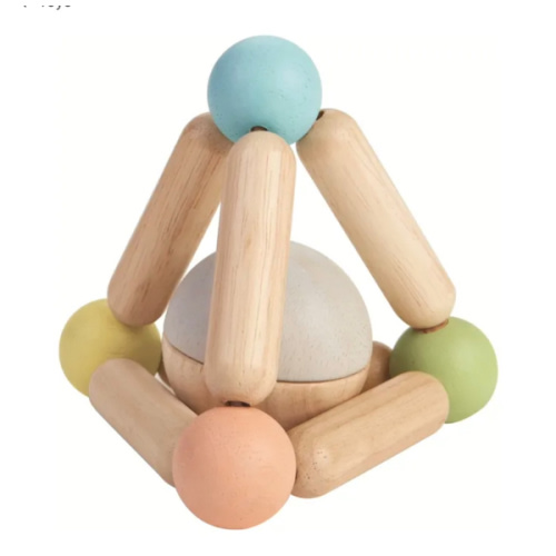 Pastel Triangle Rattle