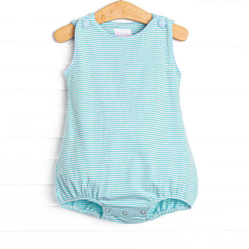 Holden Bubble, Light Blue and Mint Stripe – Stitchy Fish