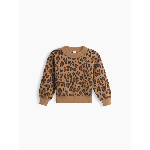 Baby & Toddler Textured Crewneck Sweater