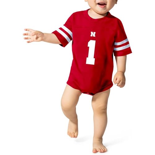 Little King College Football #1 Infant Jersey Game Romper-Sizes 6M 12M 18M