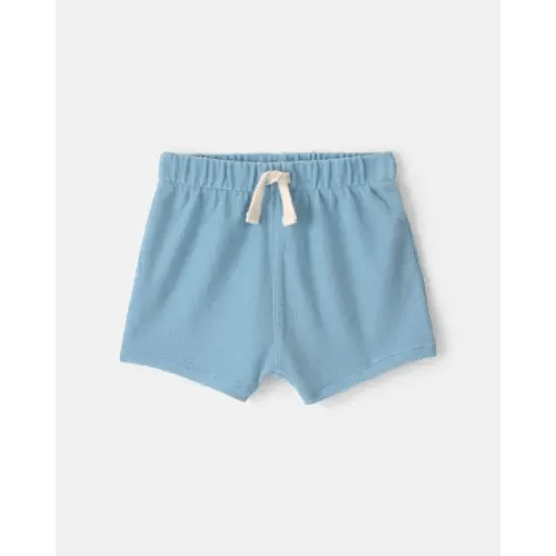 Baby Boy Drawstring Shorts - Blue | Carter's