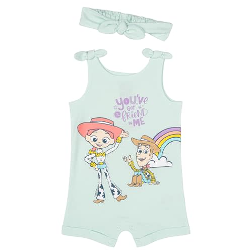 Disney Romper and Headband Outfit Set Newborn to Little Kid Sizes (Newborn - 5)