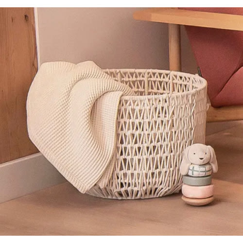 Organic Waffle Baby Blanket