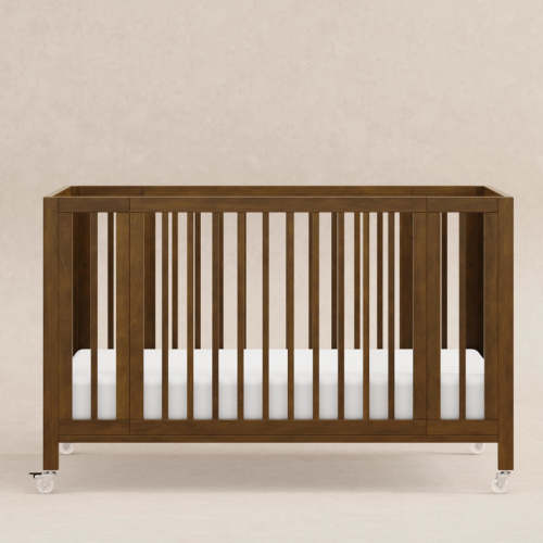 Babyletto Rolli 9-in-1 Convertible All-Stages Crib with Bassinet & Toddler Bed Conversion Kits - Honey