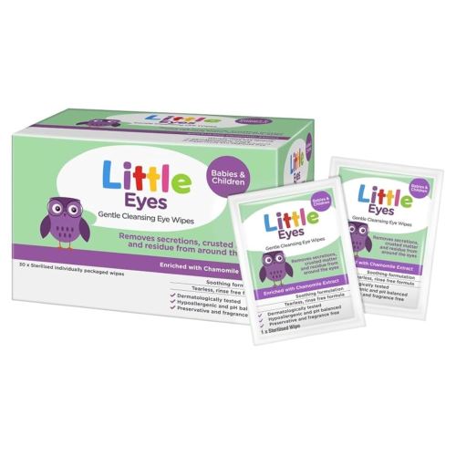 Little Babies Gentle Cleansing Eye Wipes (Pack of 30)