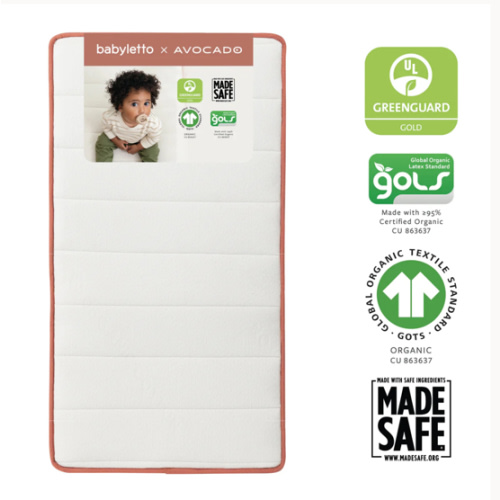 Babyletto babyletto x Avocado Dual-stage, Organic & Non-Toxic Crib Mattress