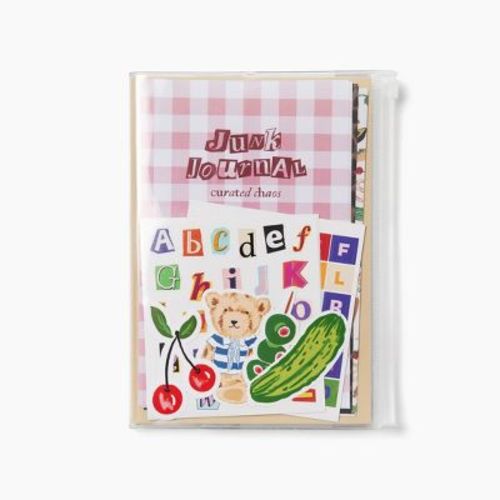 Studio Artifact 5.875"x8.25" Junk Journal Starter Kit 60 Pages
