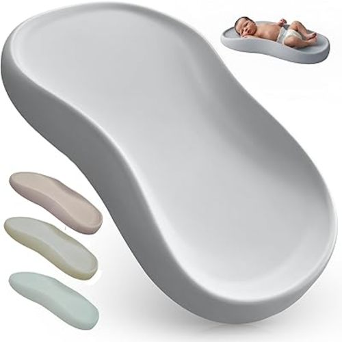 Deluxe Waterproof Baby Changing Pad with Safety Features, Easy-to-Clean Surface, and Multiple Color Options for a Stylish Nursery - Gray