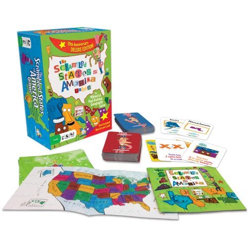Gamewright The Scrambled States of America Game