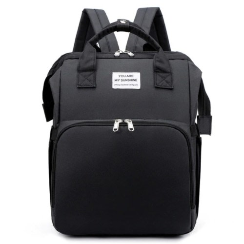 Expandable Baby Diaper Bag Backpack with Changing Station - Orbisify