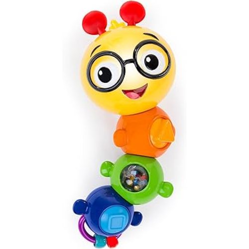Baby Einstein Twist-a-Pal Cal Sensory Toy, with Music and Bead Chaser, Ages 6 Months and Up