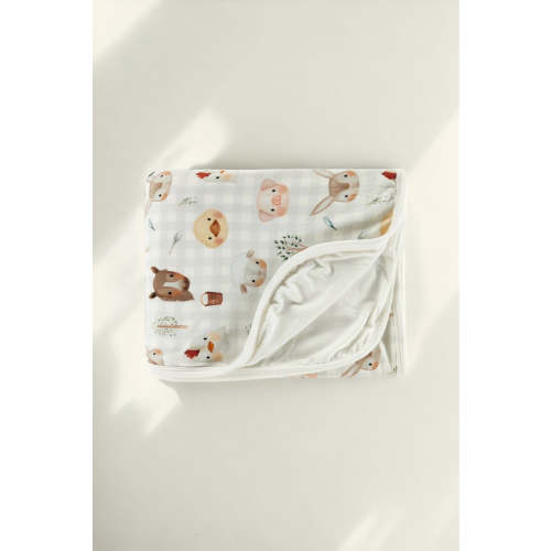 Farm Friends Bamboo Blanket