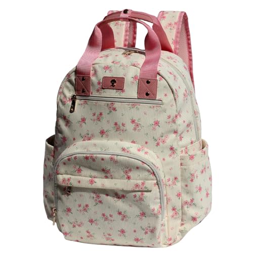 ESVAN Diaper Bag Backpack Corduroy Multifunction Baby Fashion Travel Pack office Laptop Bag