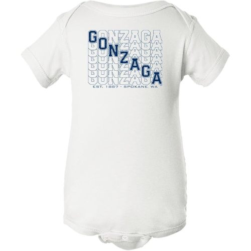 CornBorn Kids Gonzaga Bulldogs Infant Bodysuits | Choose Your Design
