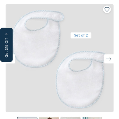 Bibs (pair)