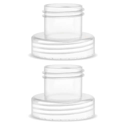 Maymom Conversion Kit Compatible with Medela Sonata, Freestyle Flex, Pump in Style MaxFlow Connector and Compatible with Lansinoh, MAM, Pigeon Bottles; 2pc