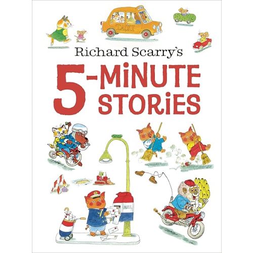 Richard Scarry's 5-Minute Stories Hardcover – Picture Book, May 10, 2022