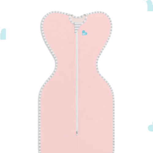 Swaddle Up™ 1.0 TOG Cotton Dusty Pink