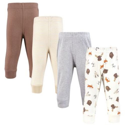Hudson Baby Cotton Pants and Leggings, Cute Woodland, Newborn