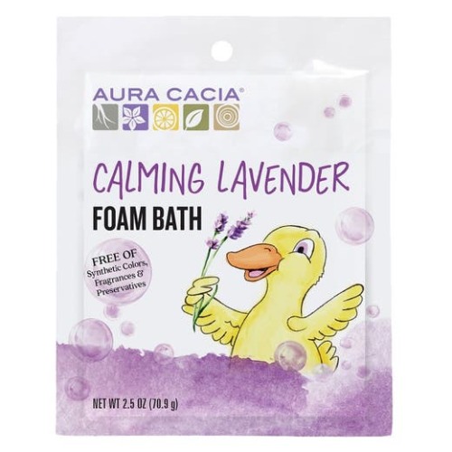 Aura Cacia Calming Lavender Kids Foam Bath 2.5 oz. | Aura Cacia