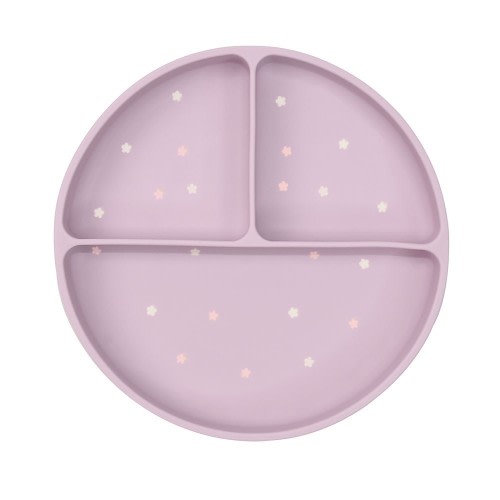 Little Rawr Divider Plate Round - Forest Friends
