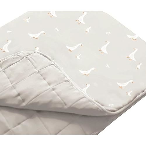 GUNAMUNA Baby Cloud Blanket, Nursery Swaddling Blankets for Toddlers Infants Babies, 1.0 TOG, Tutu Goose, 40" x 30"