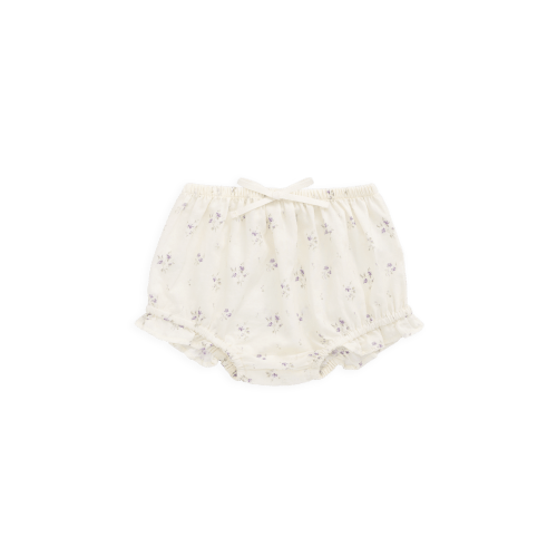 Organic Cotton Frill Bloomer - Jade Floral