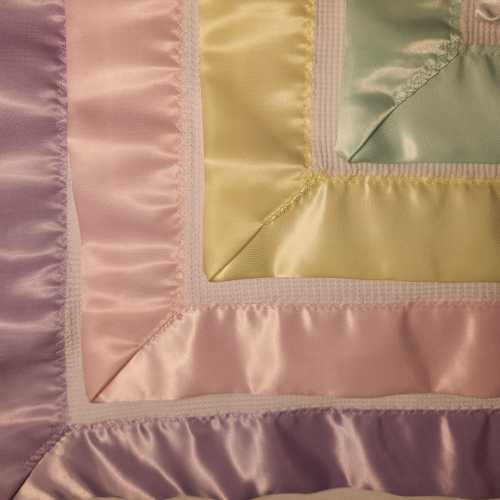 COTTON Blanket with Satin Border, White waffle 100% cotton, Comfort Security Infant Baby Child Blanket, stroller blanket, Handmade in Iowa