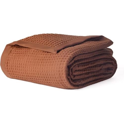 Salt Earth GOTS Certified 100% Organic Cotton Throw Blanket, 55"x60"